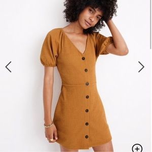 Madewell dress - Texture & Thread - Gold - Size M